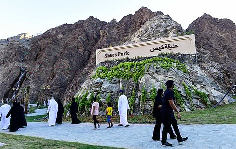 Sheesh Park in Khor Fakkan: A serene escape in the mountains