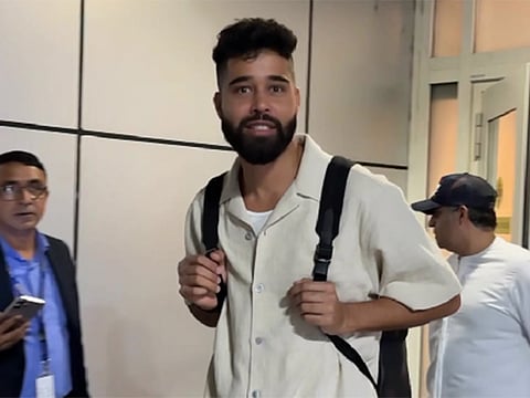 AP Dhillon has landed in Dubai.