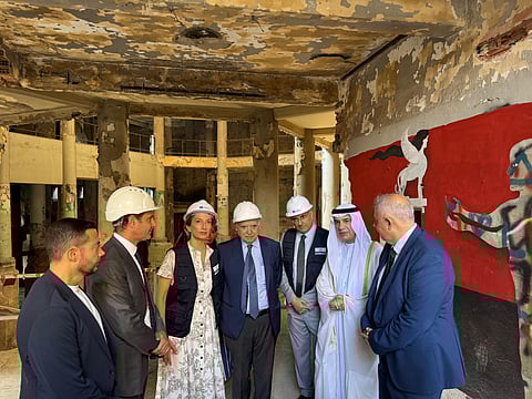 Sharjah Ruler supports rehabilitation of Beirut Grand Theatre