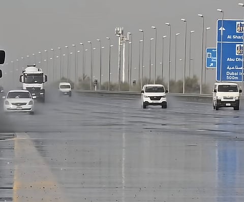 UAE weather shift: Heavy rain and strong winds hit Dubai, NCM advises caution