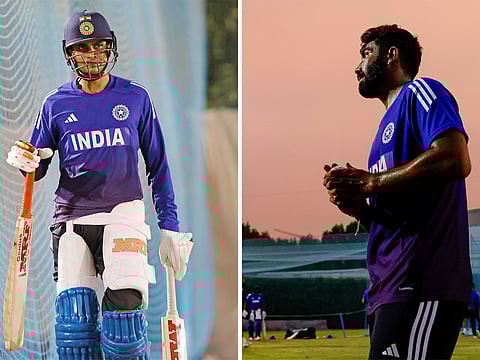 Vice-captain Shubman Gill (left) and pace ace Jasprit Bumrah stole the spotlight in a lively face-off.