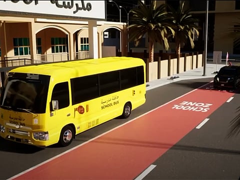 Dh1,000 fine, 10 black points for ignoring school bus ‘STOP’ arm, Abu Dhabi Police remind