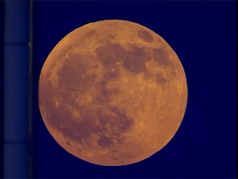 Sheikh Hamdan shares stunning ‘Blood Moon’ video over UAE skies