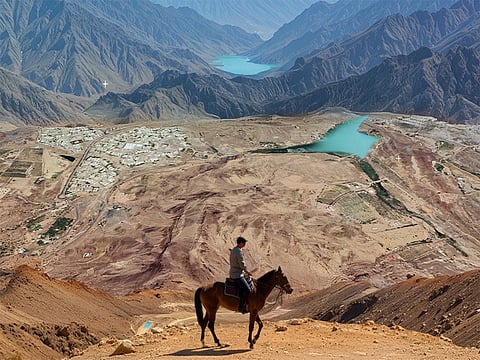 Dubai Municipality launches first sand equestrian track in Hatta