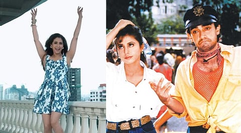 Rangeela, starred Aamir Khan, Urmila Matondkar and Jackie Shroff in the lead roles.