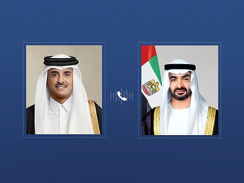 Sheikh Mohamed reaffirms UAE's solidarity with Qatar amid Israeli attack