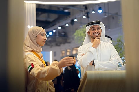 Mohammed Saeed Al Shehhi, Secretary-General of the UAE Media Council, at the International Government Communication Forum in Sharjah on Wednesday.