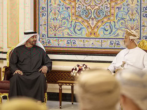 UAE President, Sultan of Oman discuss bilateral ties, regional developments