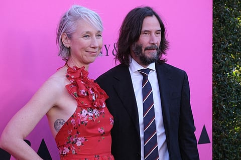 Alexandra Grant and Keanu Reeves, often labelled Hollywood's most grounded couple