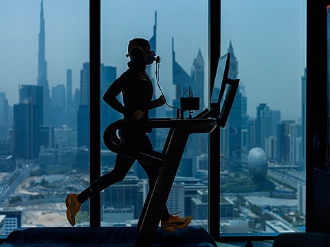 Noura Al Khalaf, the UAE women’s marathon record holder who tested the shoe, reports a 2.04 per cent boost in running efficiency in the Fast-R 3.