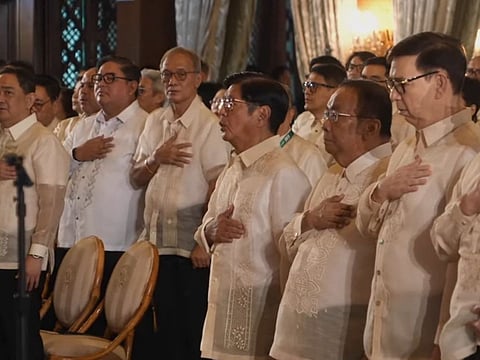 President Ferdinand R. Marcos Jr. (center) leads the celebration of Government-Owned or -Controlled Corporations’ (GOCCs) Day in Malacañang