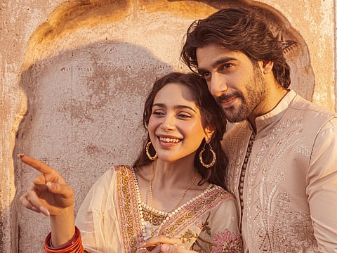 The video is shot in letterbox format, a deliberate choice that adds a vintage quality to what’s playing on screen.