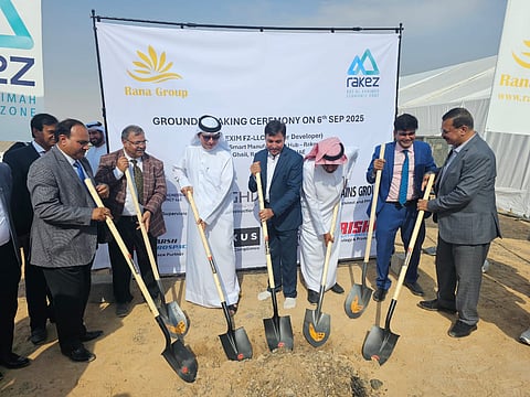 Construction begins on the Erisha Smart Manufacturing Hub, spread across 335 acres in Al Ghail Industrial Area.