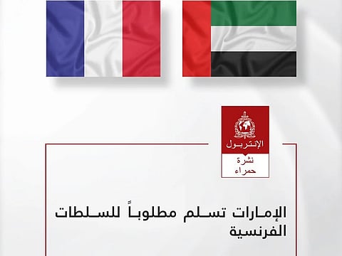 UAE extradites wanted fugitive to France over fraud and money laundering