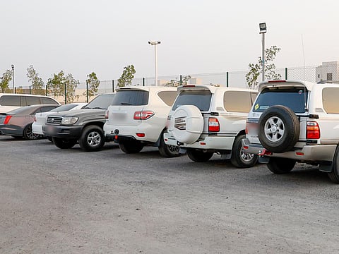 Sharjah Police seize 100 modified vehicles and 40 motorcycles in major crackdown