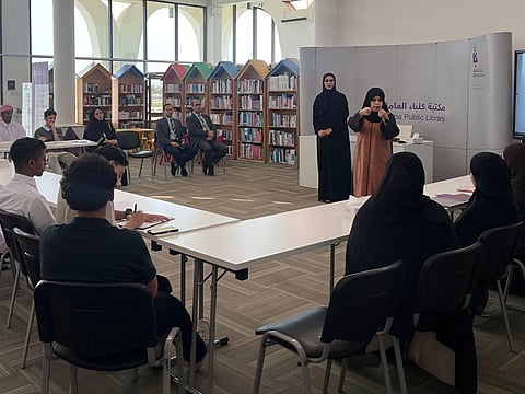 Sharjah students dive into hands-on scientific research programme