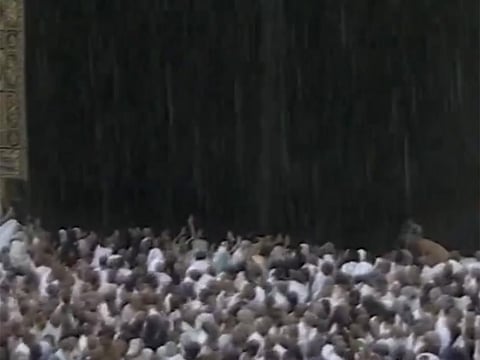 Saudi National Day shines brighter as rain blesses Mecca’s Grand Mosque