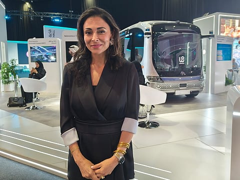 Sol Rashidi, the world’s first Chief AI Officer, at the Dubai World Congress and Challenge for Self-Driving Transport.
