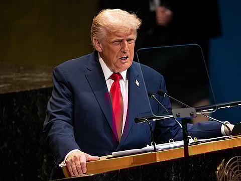 US President Donald Trump