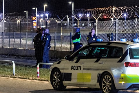 Unidentified drones at four Danish Airports halt flights, spark police probe