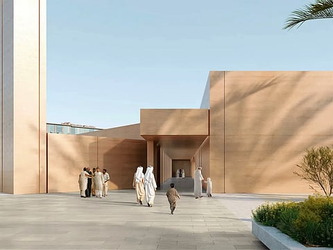 Inspired by the UAE’s oldest mosque, the new landmark will host 1,300 worshippers.