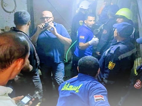 8 dead, 35 injured in massive clothing factory fire in Egypt