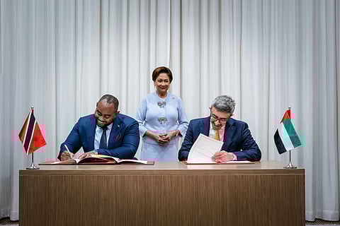 Abdullah bin Zayed meets Prime Minister of Trinidad and Tobago in New York