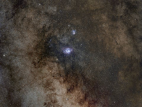 Stunning Milky Way captured over Abu Dhabi desert