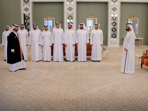23 new judges and judicial inspectors sworn in before Mohammed bin Rashid