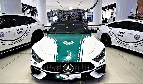Dubai Police adds Mercedes SL 55 AMG, GT 63 AMG & EQS 580 to luxury patrol fleet