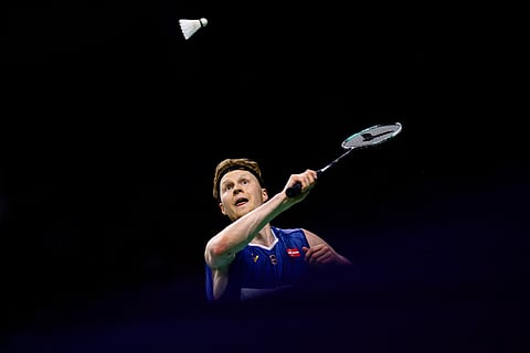 Denmark's Anders Antonsen