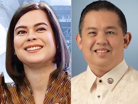 Philippine Vice President Sara Duterte and former House Speaker Martin Romualdez.jpg