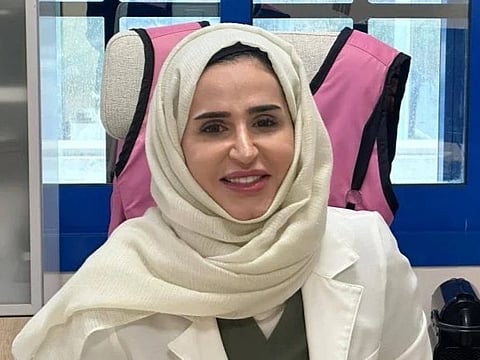 Dr. Mariam Salem Al Khatri, Head of the Endoscopy and Gastroenterology Department at Ibrahim Obaidullah Hospital in Ras Al Khaimah