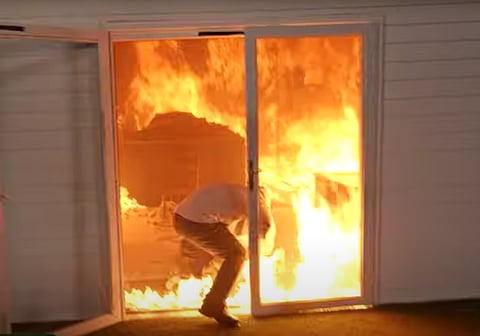 MrBeast was overheard in the video saying: "Hurry up! The house is about to collapse..." in his latest video stunt that has gone viral.