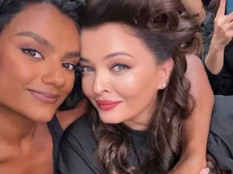 Simone Ashley, Aishwarya Rai Bachchan (Photo/instagram/@simoneashley)