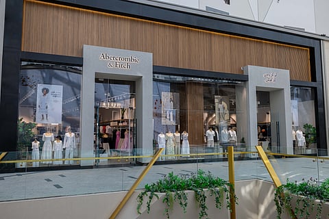Abercrombie store in Saudi Arabia.