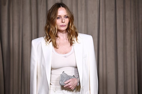 British fashion designer Stella McCartney