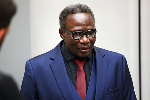 Ali Muhammad Ali Abd-Al-Rahman, also known by the nom de guerre Ali Kushayb, attends his verdict hearing at the International Criminal Court (ICC) in The Hague on October 6, 2025.