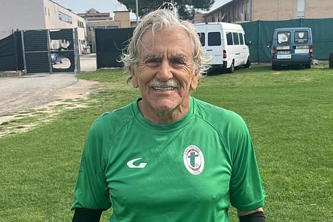 Meet Lamberto Boranga, the 82-year-old goalkeeper in Italy