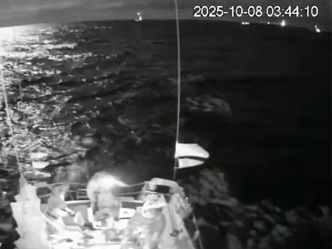 The organisers of a new Gaza-bound aid flotilla said the Israeli army intercepted at least three of its boats on Wednesday.