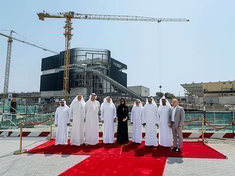 The foundation completion ceremony was held onsite today, and attended by Reem Al Hashimy, UAE Minister of State for International Cooperation and CEO of Expo City Dubai Authority; Sultan Ahmed bin Sulayem, Group Chairman and CEO of DP World; Najeeb Mohammed AlAli, Executive Director of Expo City Dubai Authority; and Ahmed Al Khatib, Chief Development and Delivery Officer of Expo City Dubai.