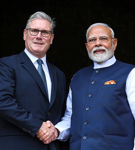 PM Modi to meet UK PM Starmer today, review progress on strategic partnership roadmap