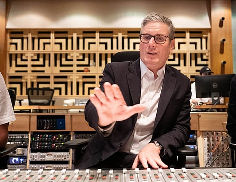 British Prime Minister Keir Starmer Travels To India