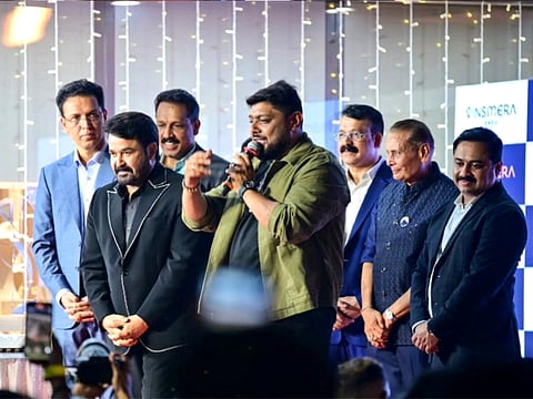 Mohanlal was greeted like a rock star as thousands of fans flooded the streets for a glimpse of their “Lalettan.”