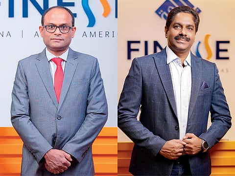 From left: Sunil Paul, Co-Founder & Managing Director, and Eljo Jp, CBO & Director, Finesse