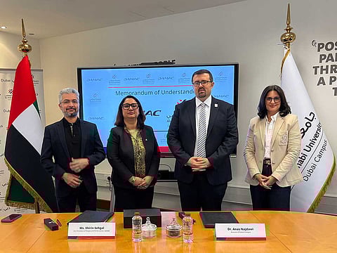 Abu Dhabi University collaborates with DAMAC Group to advance academic and professional excellence