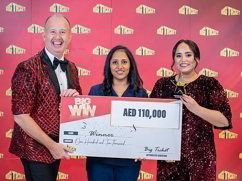 ‘Thought it was a scam’: Indian expat in Sharjah bags Dh110K Big Ticket win