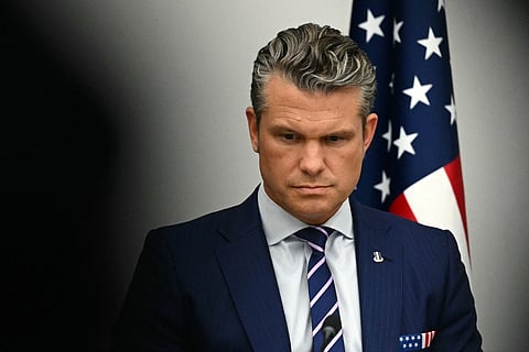 US Defense Secretary Pete Hegseth