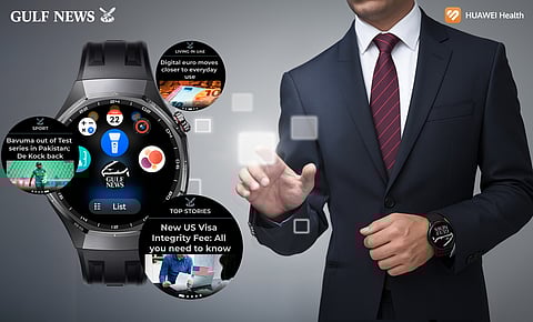 The partnership combines trusted journalism with Huawei’s cutting-edge wearable tech.