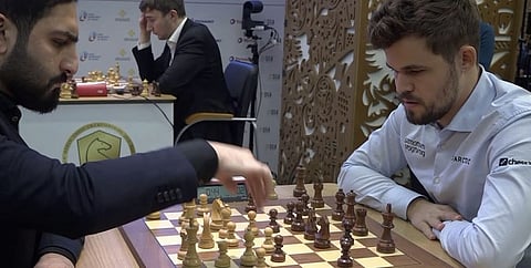 UAE’s Salem Abdulrahman defeats world No. 1 Magnus Carlsen in Titled Tuesday Blitz Championship